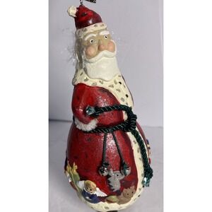 vintage santa ornament